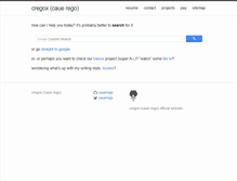 Tablet Screenshot of cregox.com